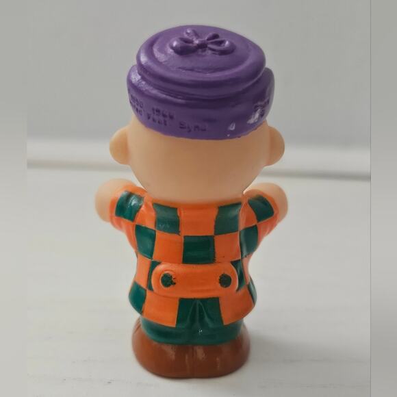 Vintage 1966 Peanuts Charlie‎ Brown PVC Toy Figure ~ United Feature Syndicates - Picture 3 of 7